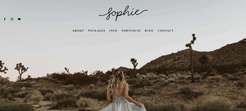 wedding Design Sophie Template